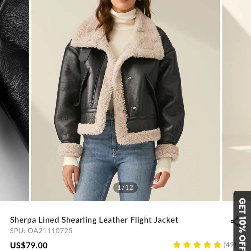 Commense jacket, size M